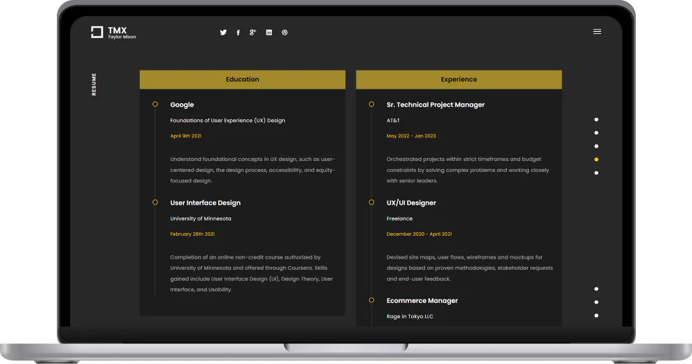 Personal Website